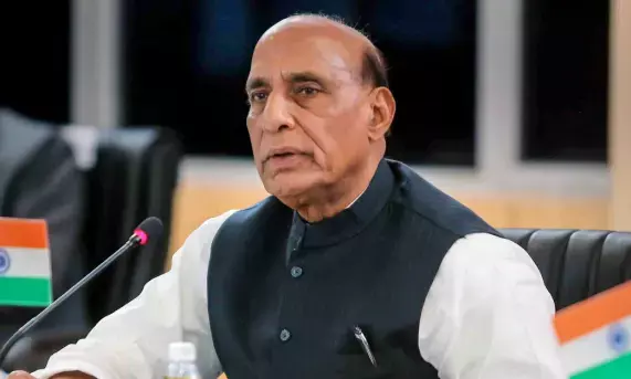 ಉತ್ತರಪ್ರದೇಶ ರಕ್ಷಣಾ ಕಾರಿಡಾರ್ ನಲ್ಲಿ ಕ್ಷಿಪಣಿ, ಡ್ರೋನ್ ನಿರ್ಮಾಣ: ರಾಜ್‌ನಾಥ್ ಸಿಂಗ್