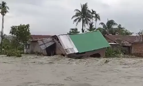 ಭಾರೀ ಮಳೆಯ ನಂತರ ಅಸ್ಸಾಂನಲ್ಲಿ ಪ್ರವಾಹ; ಸುಮಾರು 33,500 ಜನರು ಬಾಧಿತ