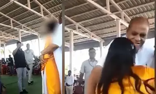 ಬಾಲಕಿಯರ ಎದೆ ಭಾಗ ಸ್ಪರ್ಷಿಸುವ ಬಿಜೆಪಿ ಶಾಸಕನ ಅನುಚಿತ ವಿಡಿಯೋ ವೈರಲ್:‌ ವ್ಯಾಪಕ ಆಕ್ರೋಶ