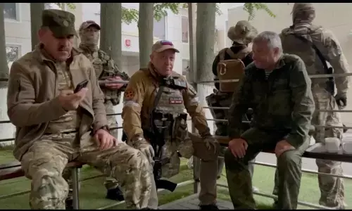 ರಷ್ಯಾ| ಮಾಸ್ಕೋದತ್ತ ತೆರಳದಂತೆ ತನ್ನ ಸೈನಿಕರಿಗೆ ಆದೇಶಿಸಿದ ವ್ಯಾಗ್ನರ್ ಮುಖ್ಯಸ್ಥ