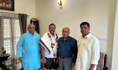 ನ್ಯಾ. ನಾಗಮೋಹನ್ ದಾಸ್ ರನ್ನು ಭೇಟಿಯಾದ ಸ್ಪೀಕರ್ ಯು.ಟಿ.ಖಾದರ್