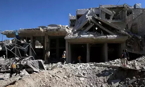 ಸಿರಿಯ ತರಕಾರಿ ಮಾರುಕಟ್ಟೆ ಮೇಲೆ ವಾಯು ದಾಳಿ: 9 ಸಾವು, 30 ಮಂದಿಗೆ ಗಾಯ