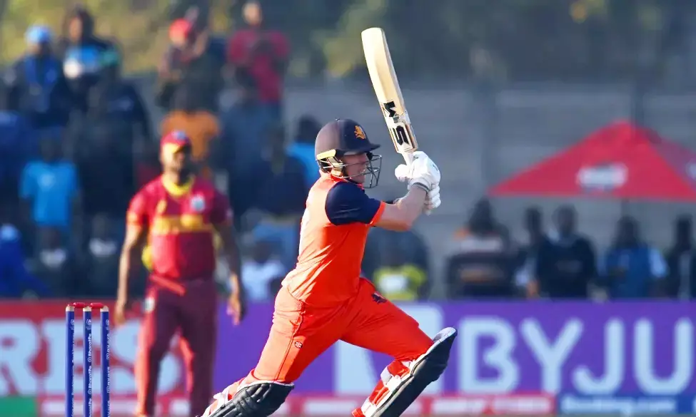 ವಿಂಡೀಸ್ ವಿರುದ್ಧ ನೆದರ್‌ಲ್ಯಾಂಡ್ಸ್‌ಗೆ ಸೂಪರ್ ಓವರ್ ಗೆಲುವು