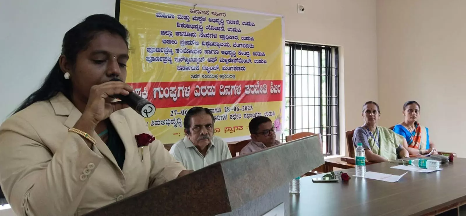 ಉಡುಪಿ: ಸ್ತ್ರೀ ಶಕ್ತಿ ಗುಂಪುಗಳ ಸದಸ್ಯರಿಗೆ ತರಬೇತಿ ಶಿಬಿರ ಉಡುಪಿ: ಸ್ತ್ರೀ ಶಕ್ತಿ ಗುಂಪುಗಳ ಸದಸ್ಯರಿಗೆ ತರಬೇತಿ ಶಿಬಿರ