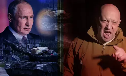 ರಷ್ಯಾದಲ್ಲಿ ಭುಗಿಲೆದ್ದಿದ್ದ ಆಂತರಿಕ ಬಂಡಾಯಕ್ಕೆ ತೇಪೆ । ಮಾಜಿ ಪರಮಾಪ್ತನ ದಂಗೆಗೆ ಬೆಚ್ಚಿದ ಪುಟಿನ್ !