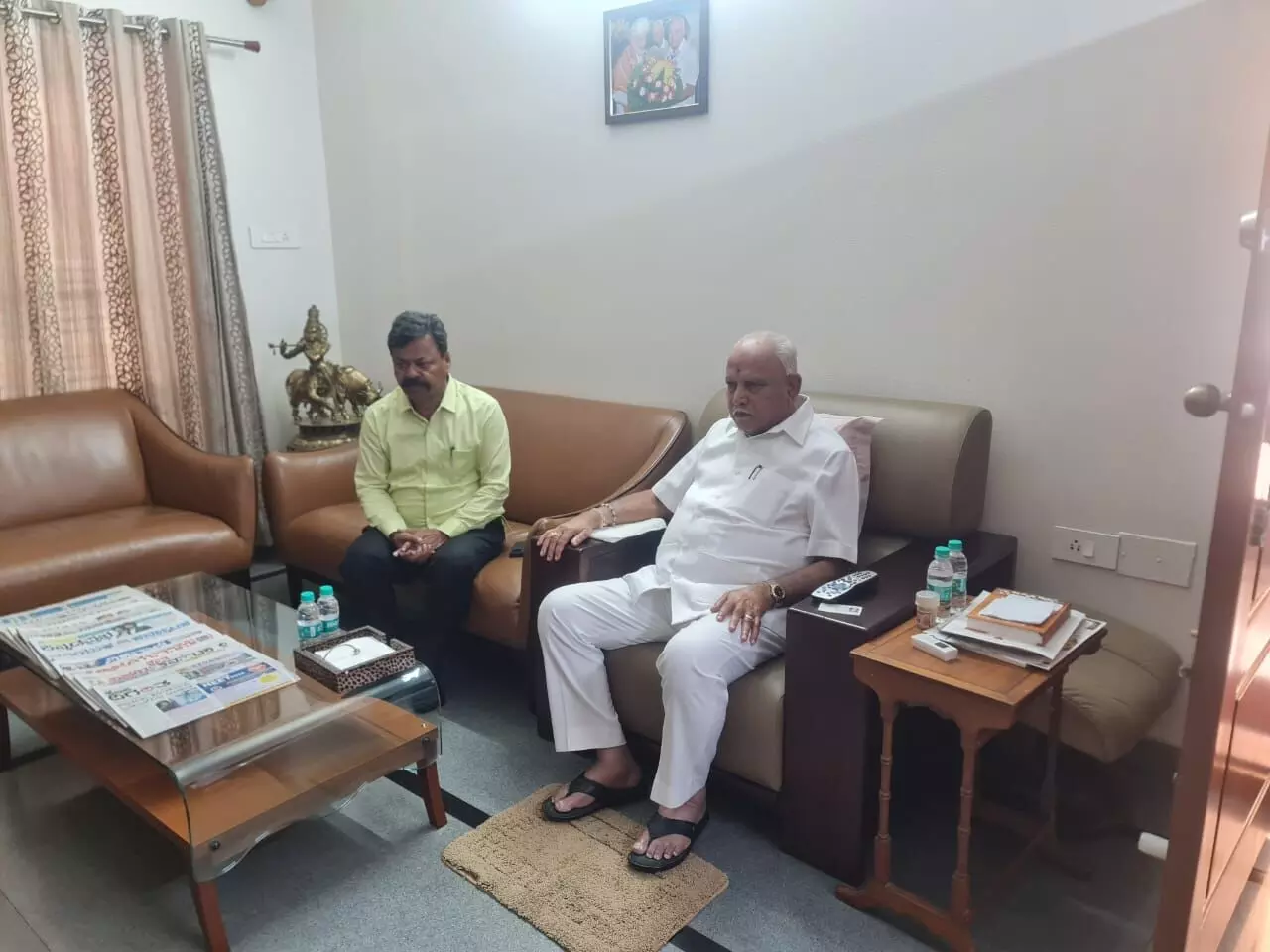 ಪ್ರತಾಪ್ ಸಿಂಹ ಜೆಡಿಎಸ್ ಜತೆ ಹೊಂದಾಣಿಕೆ ಮಾಡಿಕೊಂಡಿಲ್ಲವೇ?: ಬಿಎಸ್ ವೈ ಭೇಟಿ ಬಳಿಕ ರೇಣುಕಾಚಾರ್ಯ ಪ್ರತಿಕ್ರಿಯೆ