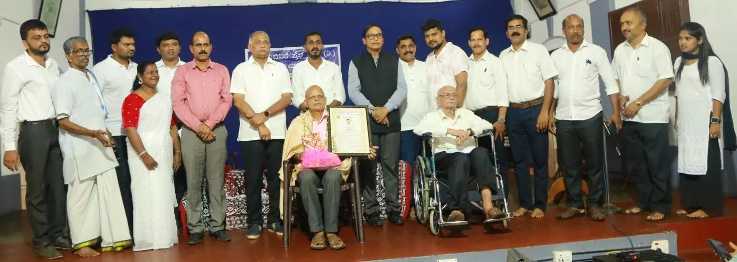 ಮೂಡುಬಿದಿರೆಯಲ್ಲಿ ಮಾಧ್ಯಮ ಹಬ್ಬ: ಪತ್ರಕರ್ತ ಪಾಶ್ರ್ವನಾಥಗೆ ಸನ್ಮಾನ
