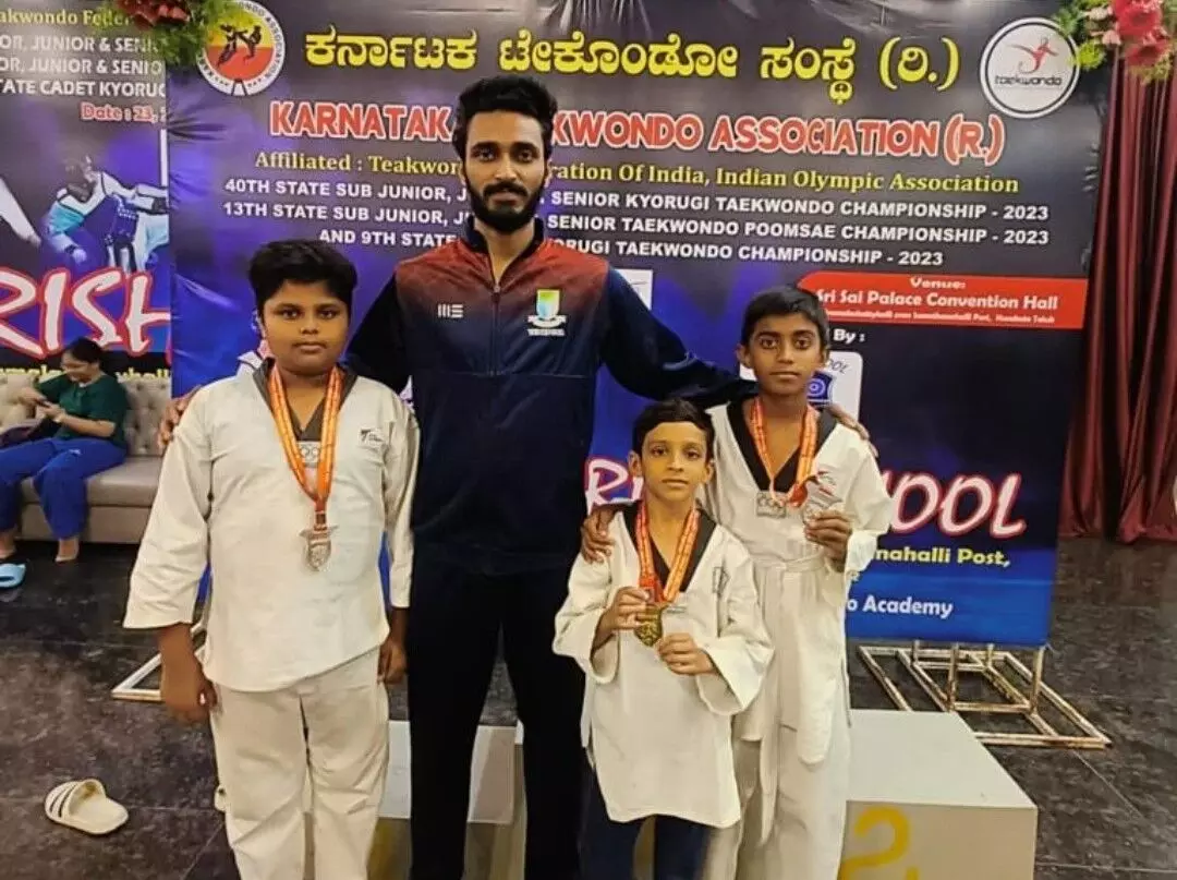 ರಾಜ್ಯ ಮಟ್ಟದ ಮೂರು ದಿನಗಳ ಟೇಕೋಂಡೋ ಸ್ಪರ್ಧೆ: ಮುಡಿಪು ಝೆನಿತ್ ಸ್ಕೂಲ್‌ ವಿದ್ಯಾರ್ಥಿಗಳಿಗೆ ಪದಕ