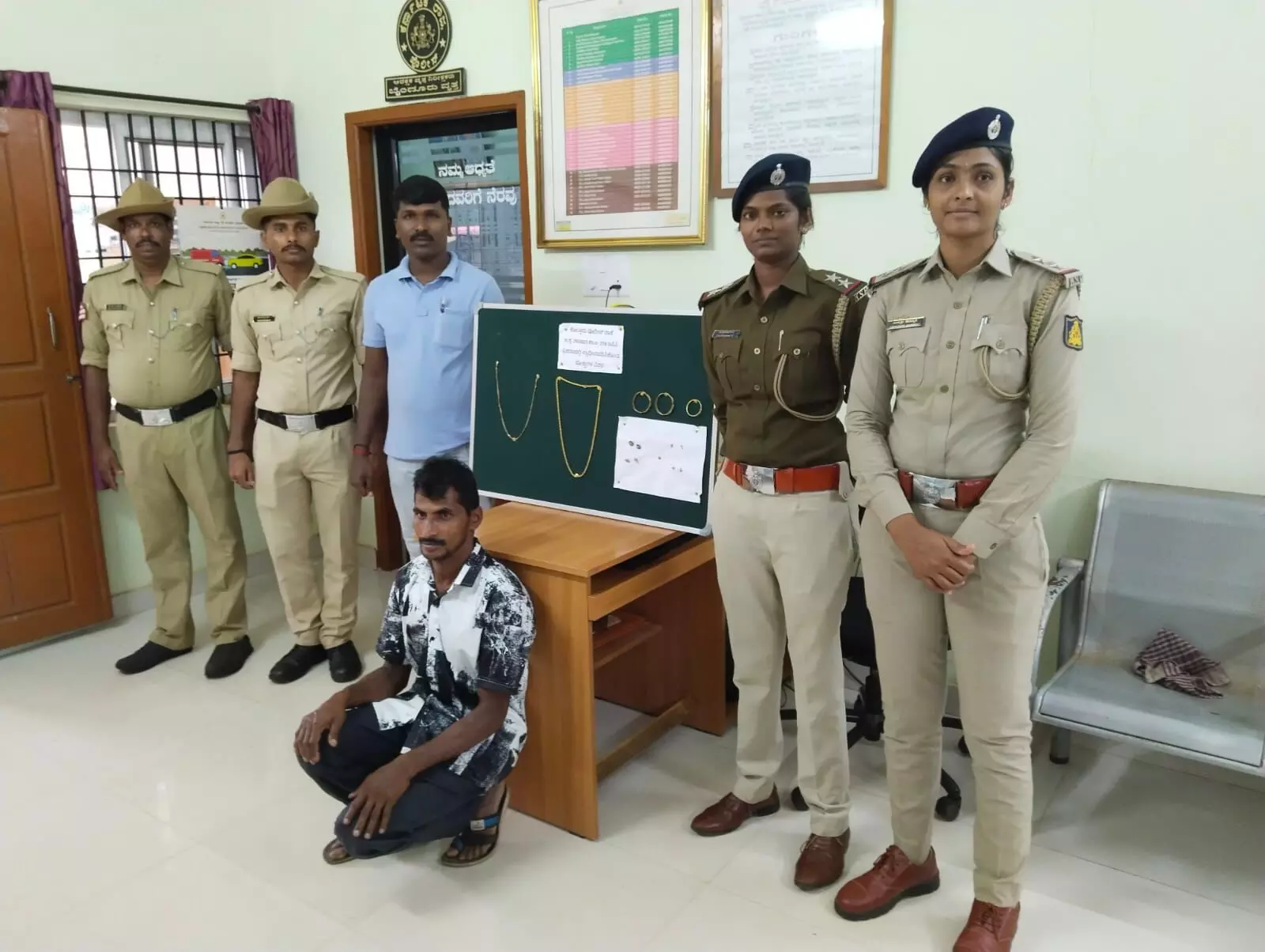 ಕೊಲ್ಲೂರು ದೇವಸ್ಥಾನಕ್ಕೆ ಬಂದಿದ್ದ ಮಹಿಳೆಯ ಚಿನ್ನಾಭರಣ ಕಳವು ಪ್ರಕರಣ; ಆರೋಪಿ ಸೆರೆ