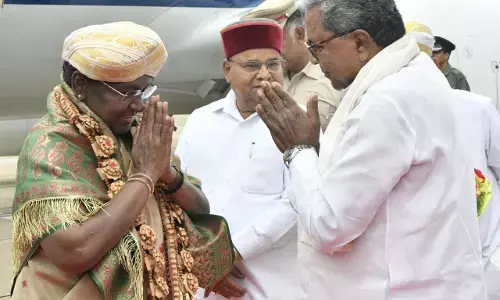 ಬೆಂಗಳೂರಿಗೆ ಆಗಮಿಸಿದ ರಾಷ್ಟ್ರಪತಿ ದ್ರೌಪದಿ ಮುರ್ಮು
