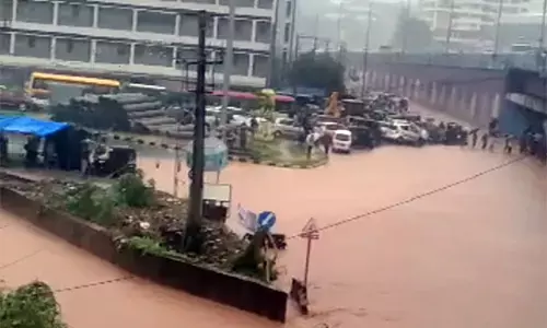 ಮಂಗಳೂರು : ಭಾರೀ ಮಳೆಗೆ ಪಂಪ್‌ವೆಲ್ ಜಲಾವೃತ