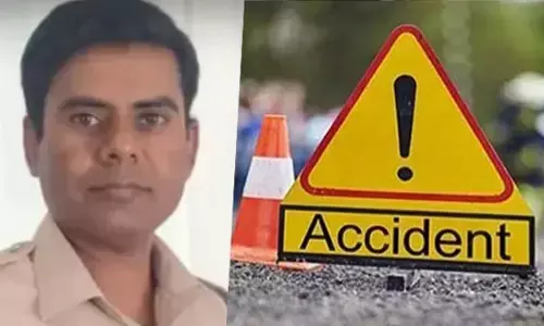 ಕರ್ತವ್ಯ ನಿರತ ಕಾನ್ ಸ್ಟೇಬಲ್ ಅಪಘಾತದಲ್ಲಿ ಮೃತ್ಯು