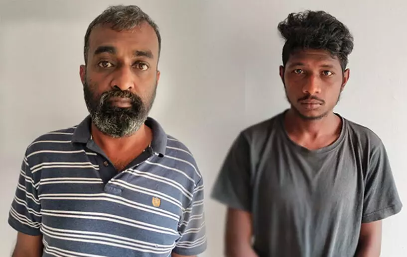 ವಿರಾಜಪೇಟೆ: ಗಾಂಜಾ ಮಾರಾಟ ಮಾಡುತ್ತಿದ್ದ ಇಬ್ಬರು ಪೊಲೀಸ್ ವಶ