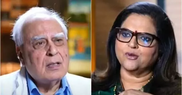 ಪ್ರಸ್ತಾವನೆ ಏನೆಂದು ನನಗೆ ಹೇಳಬಲ್ಲಿರಾ?: ಏಕರೂಪ ನಾಗರಿಕ ಸಂಹಿತೆ ಕುರಿತು ನಿರೂಪಕಿ ನಾವಿಕಾ ಕುಮಾರ್ ಗೆ ಕಪಿಲ್ ಸಿಬಲ್ ಪಾಠ ಪ್ರಸ್ತಾವನೆ ಏನೆಂದು ನನಗೆ ಹೇಳಬಲ್ಲಿರಾ?: ಏಕರೂಪ ನಾಗರಿಕ ಸಂಹಿತೆ ಕುರಿತು ನಿರೂಪಕಿ ನಾವಿಕಾ ಕುಮಾರ್ ಗೆ ಕಪಿಲ್ ಸಿಬಲ್ ಪಾಠ