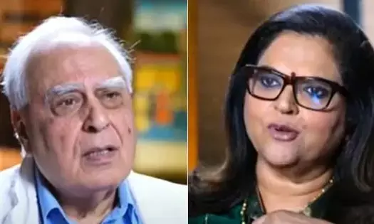 ಪ್ರಸ್ತಾವನೆ ಏನೆಂದು ನನಗೆ ಹೇಳಬಲ್ಲಿರಾ?: ಏಕರೂಪ ನಾಗರಿಕ ಸಂಹಿತೆ ಕುರಿತು ನಿರೂಪಕಿ ನಾವಿಕಾ ಕುಮಾರ್‌ ಗೆ ಕಪಿಲ್ ಸಿಬಲ್ ಪಾಠ