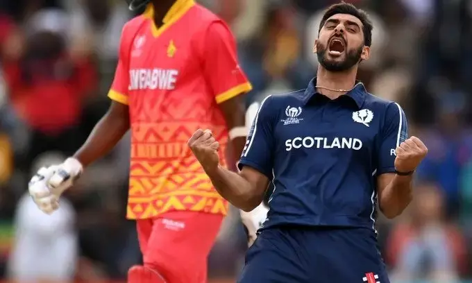 ಝಿಂಬಾಬ್ವೆಯ ವಿಶ್ವಕಪ್ ಆಡುವ ಕನಸು ಭಗ್ನ, ಸ್ಕಾಟ್ ಲ್ಯಾಂಡ್ ವಿರುದ್ಧ ಸೋಲು