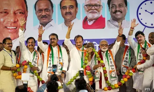 ಎನ್ ಸಿಪಿ ಬಣಗಳ ಪ್ರತ್ಯೇಕ ಶಕ್ತಿ ಪ್ರದರ್ಶನ: ಸಂಖ್ಯಾಬಲದಲ್ಲಿ ಶರದ್ ಪವಾರ್ ರನ್ನು ಸೋಲಿಸಿದ ಅಜಿತ್ ಪವಾರ್