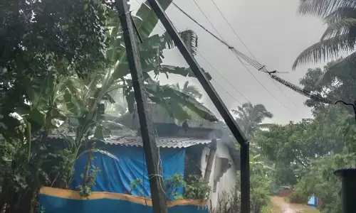 ಭಟ್ಕಳ: ಭಾರೀ ಮಳೆಯಿಂದ ಮೂಲಸೌಕರ್ಯಗಳಿಗೆ ಹಾನಿ; ಜಲಾವೃತಗೊಂಡ ತಗ್ಗು ಪ್ರದೇಶಗಳು