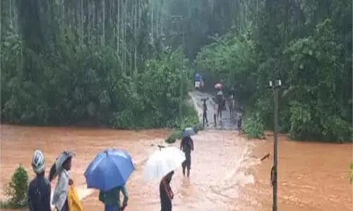 ಪುತ್ತೂರು: ಭಾರೀ ಮಳೆಗೆ ಚೆಲ್ಯಡ್ಕ ಸೇತುವೆ ಮುಳುಗಡೆ