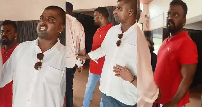 ದಾವಣಗೆರೆ | ಯುವತಿಯೊಂದಿಗೆ ಚಿತ್ರ ಮಂದಿರಕ್ಕೆ ಬಂದ ಯುವಕರಿಬ್ಬರ ಮೇಲೆ ಹಲ್ಲೆ; ಆರೋಪಿಗಳ ಬಂಧನ