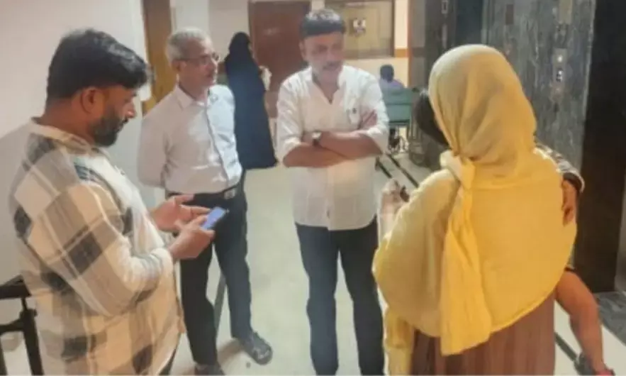 ನಂದಾವರ ದುರಂತ: ಶಾಸಕ ರಾಜೇಶ್ ನಾಯ್ಕ್ ಆಸ್ಪತ್ರೆಗೆ ಭೇಟಿ; ಚಿಕಿತ್ಸಾ ವೆಚ್ಚ ಭರಿಸುವ ಭರವಸೆ