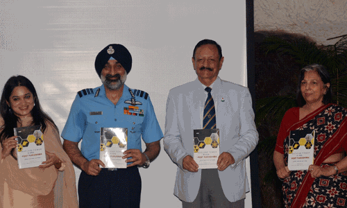 ಪೋಸ್ಟ್ ಫುಕುಶಿಮಾ ಅಣುಶಕ್ತಿ ಕ್ಷೇತ್ರದ ಸವಾಲುಗಳ ಬಗ್ಗೆ ಬೆಳಕು ಚೆಲ್ಲುವ ಕೃತಿ: ವೈಸ್ ಮಾರ್ಶಲ್ ಎ.ಪಿ.ಸಿಂಗ್