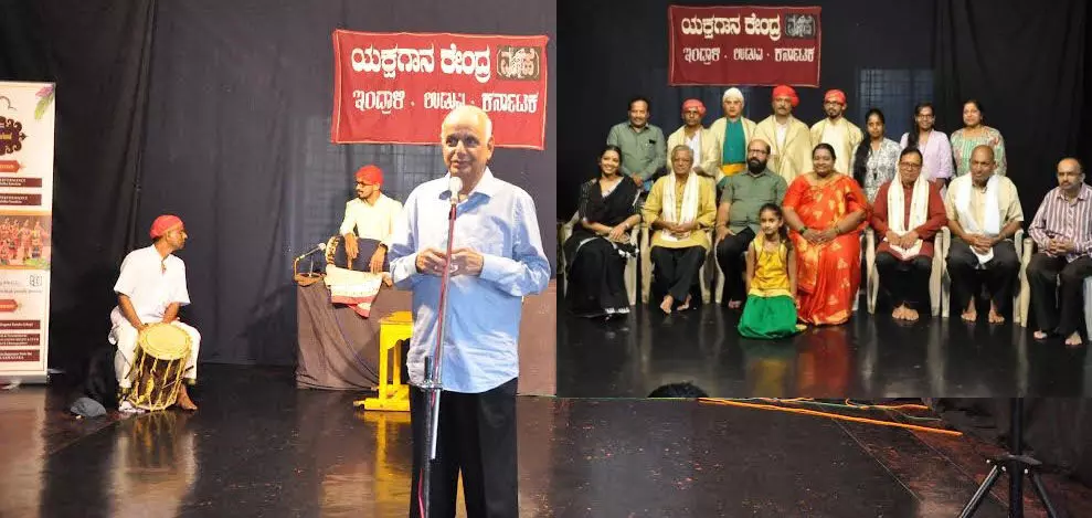 ಉಡುಪಿ ಇಂದ್ರಾಳಿಯ ಯಕ್ಷಗಾನ ಕೇಂದ್ರಕ್ಕೆ ಹೈದರಾಬಾದಿನ ಕುಚಿಪುಡಿ ನೃತ್ಯ ತಂಡ ಭೇಟಿ ಉಡುಪಿ ಇಂದ್ರಾಳಿಯ ಯಕ್ಷಗಾನ ಕೇಂದ್ರಕ್ಕೆ ಹೈದರಾಬಾದಿನ ಕುಚಿಪುಡಿ ನೃತ್ಯ ತಂಡ ಭೇಟಿ