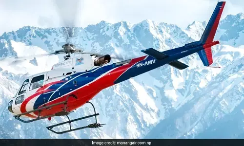ನೇಪಾಳದ ಮೌಂಟ್ ಎವರೆಸ್ಟ್ ಬಳಿ ನಾಪತ್ತೆಯಾಗಿದ್ದ 6 ಪ್ರಯಾಣಿಕರಿದ್ದ ಹೆಲಿಕಾಪ್ಟರ್ ಪತನ: ವರದಿ