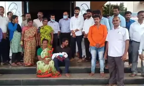 ಸಾಗರ | ವೈದ್ಯಕೀಯ ಸಿಬ್ಬಂದಿಯ ನಿರ್ಲಕ್ಷದಿಂದ ಮಗು ಮೃತ್ಯು; ಆರೋಪ