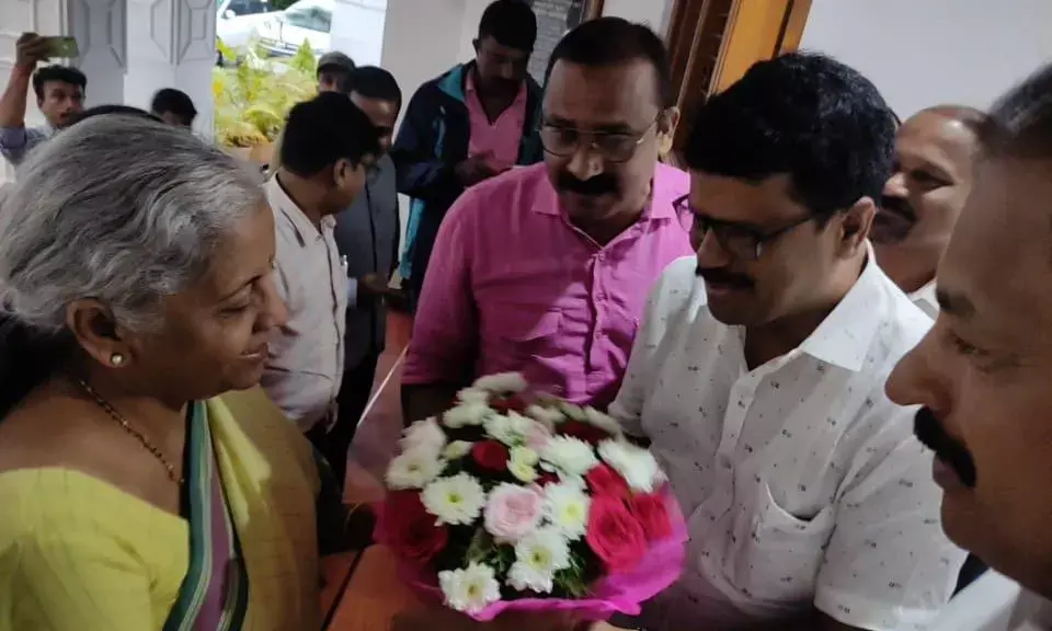ಉಡುಪಿಯಲ್ಲಿ ಕೇಂದ್ರ ಹಣಕಾಸು ಸಚಿವೆ ನಿರ್ಮಲಾ ಸೀತಾರಾಮನ್