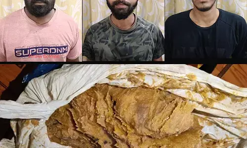 ಬೈಂದೂರು: ಅಂಬರ್‌ ಗ್ರೀಸ್‌ ಎಂದು 10ಲಕ್ಷ ರೂ.ಗೆ ಮೇಣ ಮಾರಲು ಯತ್ನ; 3 ಮಂದಿ ಸೆರೆ