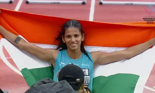 ಏಶ್ಯನ್ ಅತ್ಲೆಟಿಕ್ಸ್ ಚಾಂಪಿಯನ್ಶಿಪ್: ಜ್ಯೋತಿ,ಅಜಯ್, ಅಬೂಬಕರ್ಗೆ ಚಿನ್ನ, ತೇಜಸ್ವಿನ್ ಗೆ ಕಂಚು