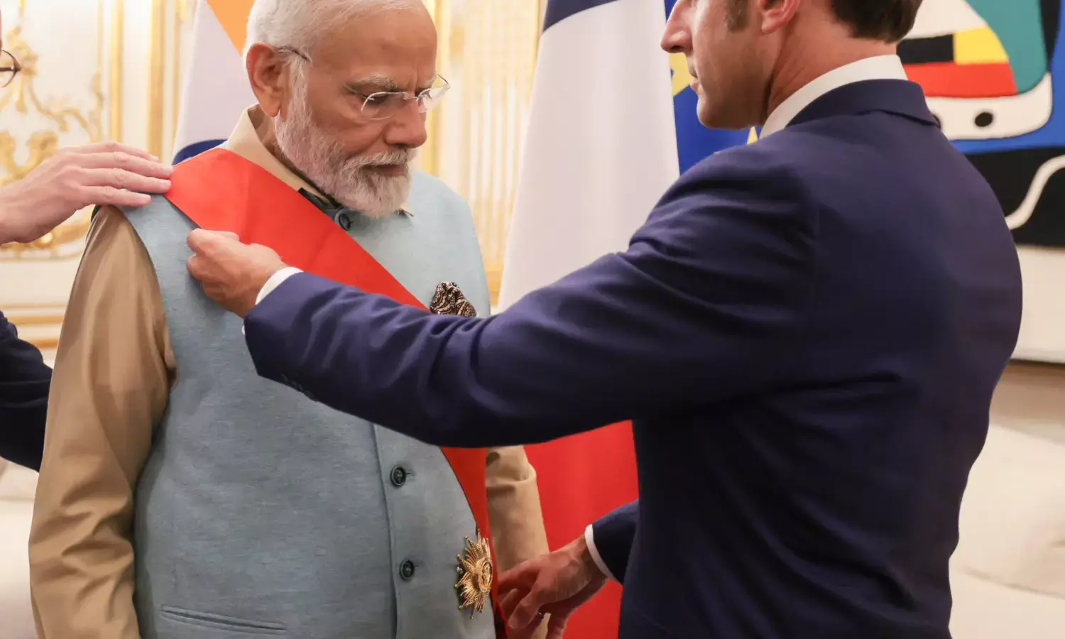 ಪ್ರಧಾನಿ ಮೋದಿಗೆ ಫ್ರಾನ್ಸಿನ ಅತ್ಯುನ್ನತ ಗೌರವ