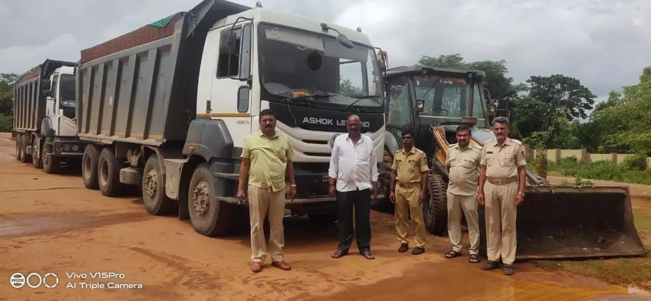 ತೆರಿಗೆ ಪಾವತಿಸದ ವಾಹನಗಳ ವಶ: 4.75 ಲಕ್ಷ ರೂ. ದಂಡ ಸಹಿತ ತೆರಿಗೆ ವಸೂಲಿ