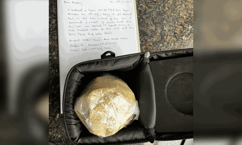 ಅಮೆಝಾನ್‌ನಲ್ಲಿ 90,000 ರೂ.ಗಳ ಕ್ಯಾಮೆರಾ ಲೆನ್ಸ್‌ಗೆ ಆರ್ಡರ್ ಮಾಡಿದ್ದ ಗ್ರಾಹಕನಿಗೆ ಬಂತು ನವಣೆ ಅಕ್ಕಿ ಪಾರ್ಸೆಲ್ !