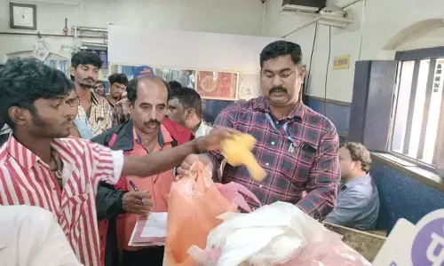 ಉಡುಪಿ: ನಿಷೇಧಿತ ಪ್ಲಾಸ್ಟಿಕ್ ವಶ-ದಂಡ ವಸೂಲಿ