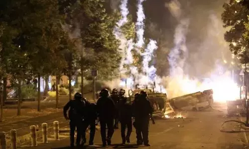 ಪ್ಯಾರಿಸ್: ಪೊಲೀಸ್ ವಿರುದ್ಧದ ಪ್ರತಿಭಟನೆಗೆ ನಿಷೇಧ