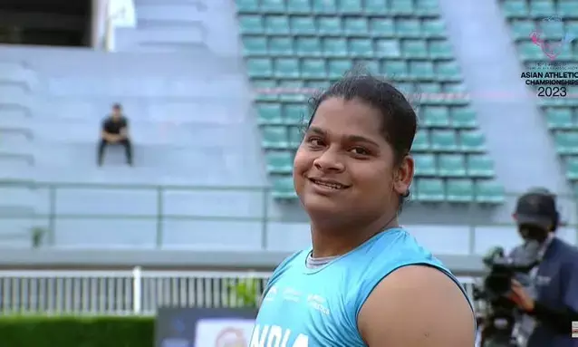 ಶಾಟ್ಪುಟ್ ರಾಷ್ಟ್ರೀಯ ದಾಖಲೆ ಸರಿಗಟ್ಟಿ ಬೆಳ್ಳಿ ಗೆದ್ದ ಆಭಾ ಖಟುವಾ