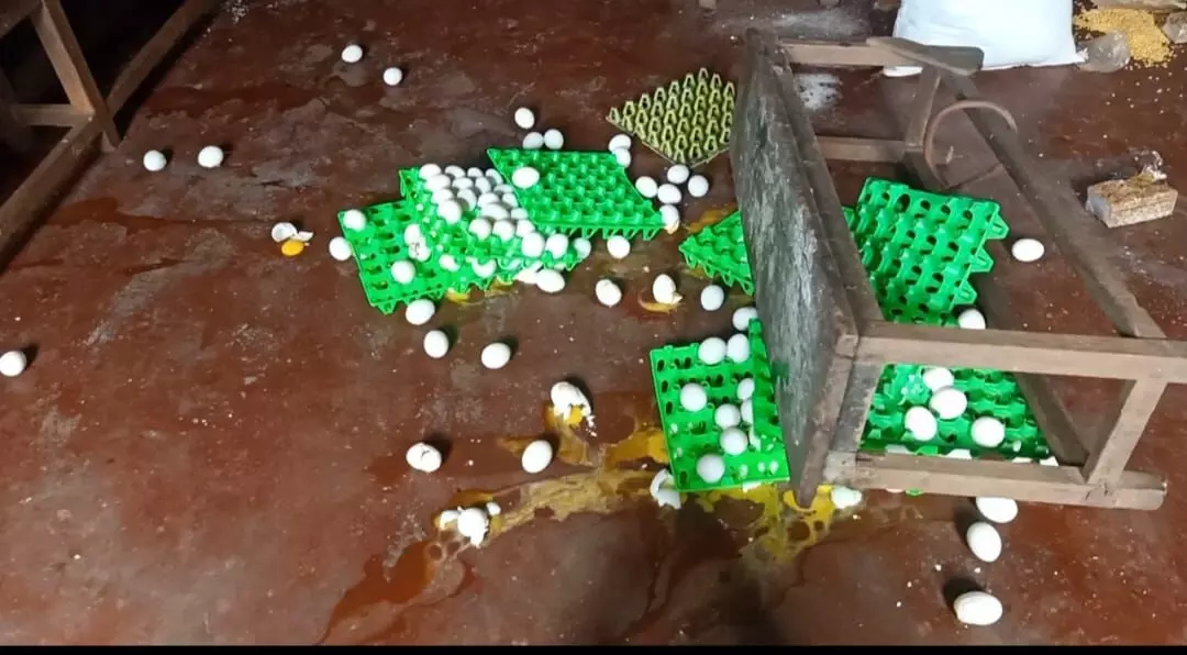 ಸಾಗರ: ಅಂಗನವಾಡಿಗೆ ನುಗ್ಗಿ ಕಳ್ಳತನಕ್ಕೆ ಯತ್ನ