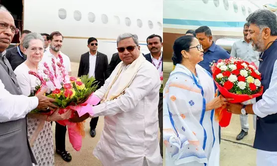 ವಿರೋಧ ಪಕ್ಷಗಳ ನಾಯಕರ ಸಭೆ; ಬೆಂಗಳೂರಿಗೆ ಆಗಮಿಸಿದ ಖರ್ಗೆ, ಸೋನಿಯಾ, ರಾಹುಲ್, ಮಮತಾ ಬ್ಯಾನರ್ಜಿ