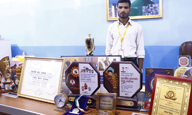 ಮಹಾರಾಷ್ಟ್ರ ಶಾಲಾ ಪಠ್ಯಪುಸ್ತಕದಲ್ಲಿ ಸ್ಥಾನ ಪಡೆದ ರಾಷ್ಟ್ರೀಯ ಶೌರ್ಯ ಪ್ರಶಸ್ತಿ ಪುರಸ್ಕೃತ ಎಜಾಝ್ ನದಾಫ್