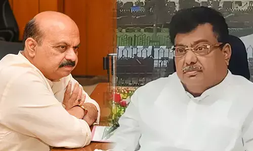 ಕಾಂಗ್ರೆಸ್​ ಸೇರುವಂತೆ ಬಸವರಾಜ ಬೊಮ್ಮಾಯಿಗೆ ಆಹ್ವಾನ ನೀಡಿದ ಸಚಿವ ಎಂ.ಬಿ ಪಾಟೀಲ್