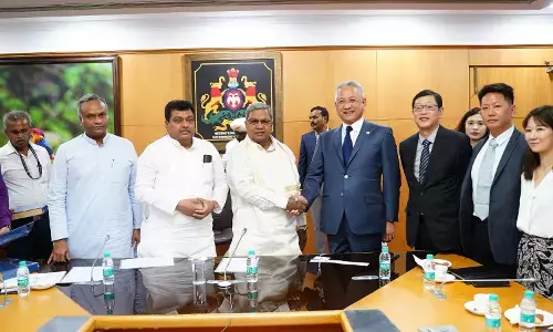 ಫಾಕ್ಸ್ ಕಾನ್ ಕಂಪೆನಿ ಸಿಇಒ ಜೊತೆ ಸಿಎಂ ಸಿದ್ದರಾಮಯ್ಯ ಮಾತುಕತೆ