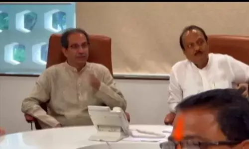 ಮಹಾರಾಷ್ಟ್ರ ಉಪಮುಖ್ಯಮಂತ್ರಿ ಅಜಿತ್‌ ಪವಾರ್‌ರನ್ನು ಭೇಟಿಯಾದ ಉದ್ಧವ್‌ ಠಾಕ್ರೆ