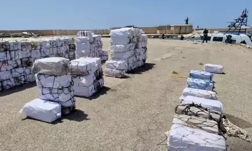 ಇಟಲಿ: 946 ದಶಲಕ್ಷ ಡಾಲರ್ ಮೌಲ್ಯದ ಮಾದಕ ಪದಾರ್ಥ ವಶಕ್ಕೆ