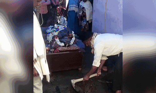 ಹಾಸನ: ಸ್ಮಶಾನ ಇಲ್ಲದ ಕಾರಣ ಮನೆಯಲ್ಲೇ ಮೃತದೇಹ ಹೂಳಲು ಮುಂದಾದ ದಲಿತ ಕುಟುಂಬ