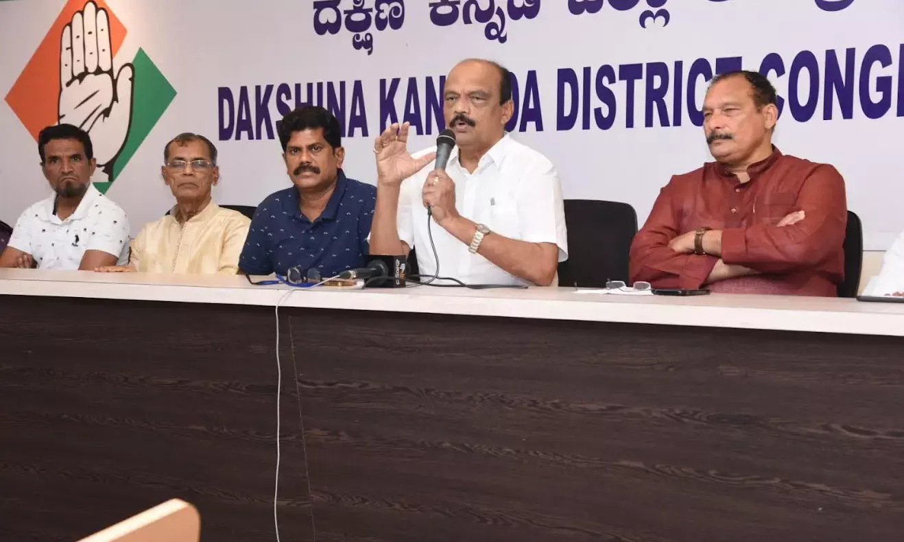 ಮಣಿಪುರದಲ್ಲಿನ ದೌರ್ಜನ್ಯ, ದುರಾಡಳಿತದ ವಿರುದ್ಧ ಜಿಲ್ಲಾದ್ಯಂತ ಪ್ರತಿಭಟನೆ: ಕಾಂಗ್ರೆಸ್