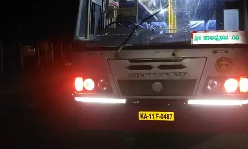 ಹಿಟ್ ಆ್ಯಂಡ್ ರನ್ ಗೆ ಕೆ.ಎಸ್. ಆರ್.ಟಿ.ಸಿ ಬಸ್ ಪ್ರಯಾಣಿಕ ಬಲಿ