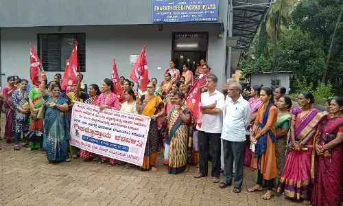 ತುಟ್ಟಿಭತ್ಯೆ, ಕನಿಷ್ಟ ಕೂಲಿಗಾಗಿ ಕಾರ್ಮಿಕರ ಹಕ್ಕೊತ್ತಾಯ ಚಳವಳಿ