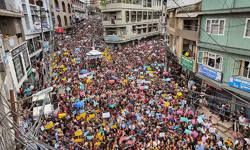 ಮಣಿಪುರ ಹಿಂಸಾಚಾರ ಖಂಡಿಸಿ ದೇಶಾದ್ಯಂತ ಪ್ರತಿಭಟನೆ